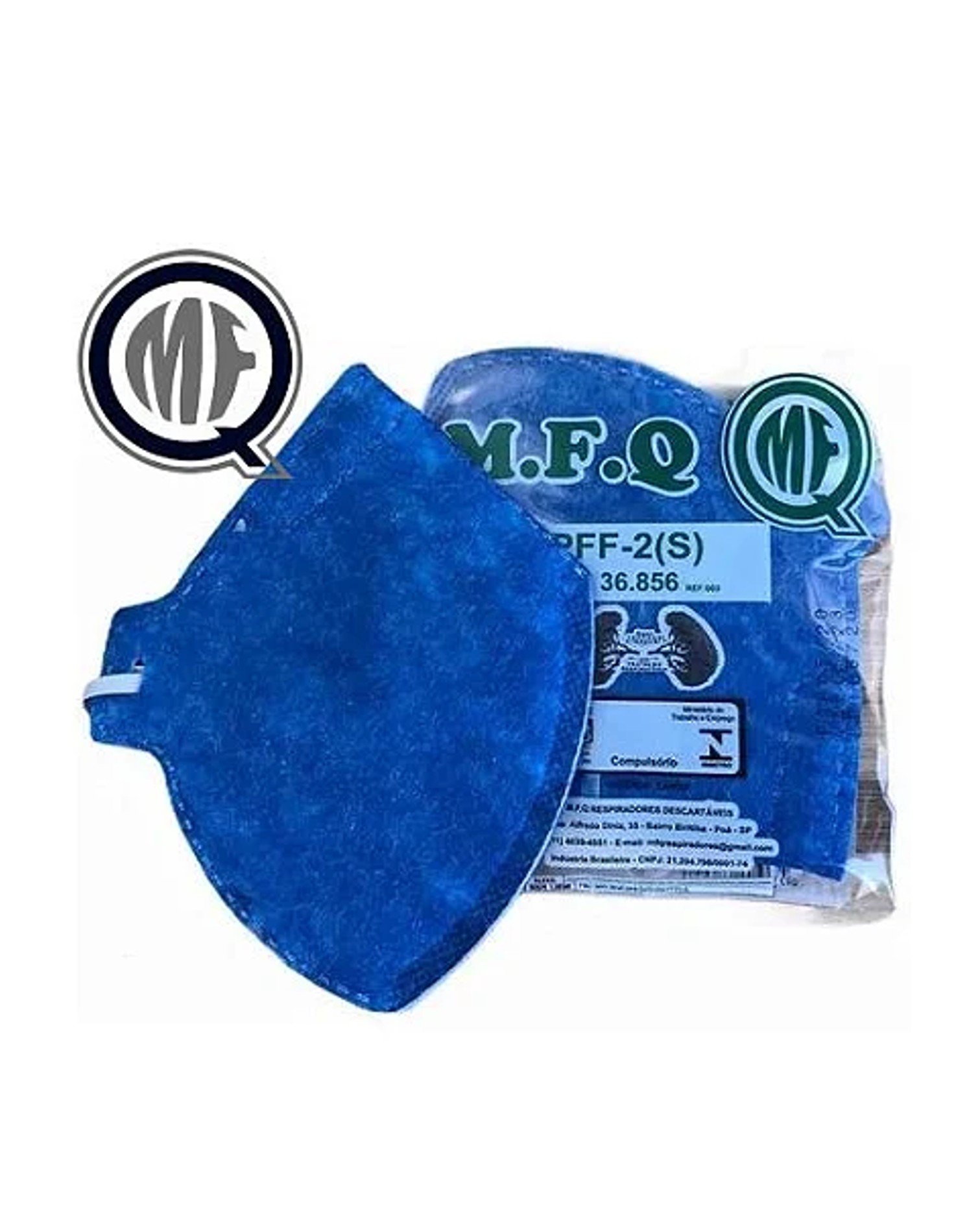 Respirador MFQ / MFO PFF2 (Com e Sem Válvula)