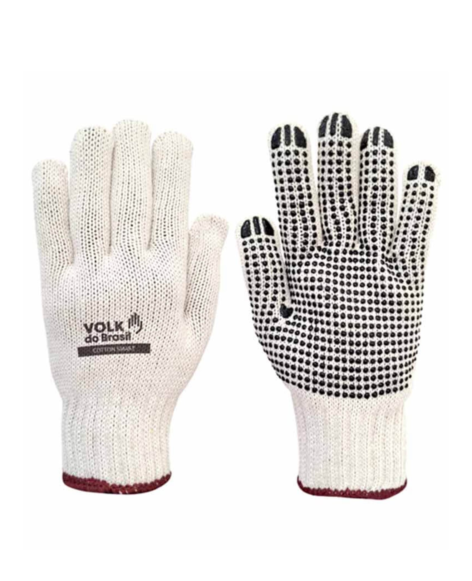 Luva Volk Cotton Pigmentada Branca Smart